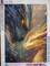 Black & Gold Dragon Diamond Painting Kit for Adults, 5D Full Drill Dragon Diamond Art for Beginners, DIY Paint by Diamonds Gem Craft for Home Wall Decor, 12 x 16 Inch